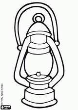 Coloring Pages Canned Food Lantern Camping Clipart Advertisement sketch template
