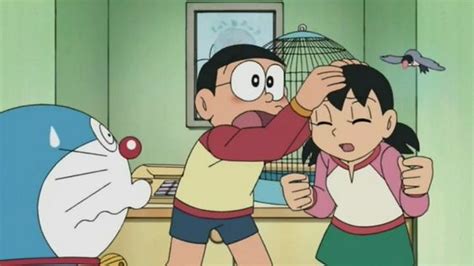 Desde La Izquierda Doraemon Nobita Nobi Y Shizuka