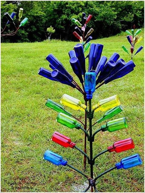 amazing garden art ideas  recycled materials