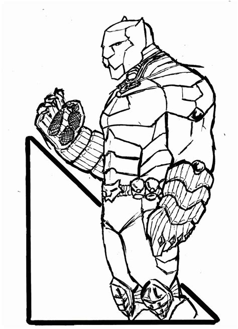 black panther coloring page coloring home
