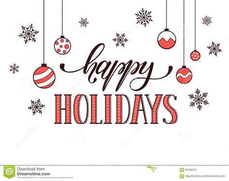 happy holidays  vector clipart  png   happy