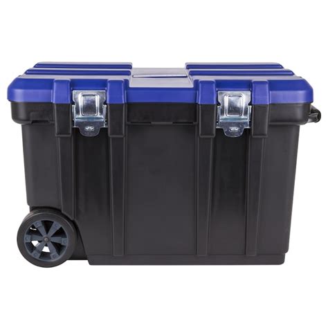 Kobalt 30 5 In Black Plastic Wheels Lockable Tool Box In The Portable