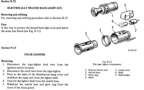 car cigarette lighter wiring diagram general wiring diagram