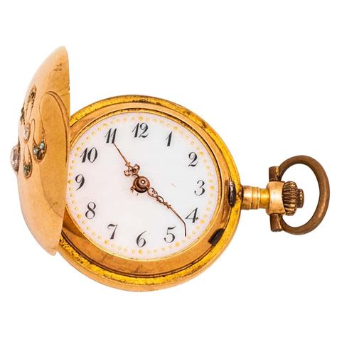 18 karat thos russel and son pocket watch for sale at 1stdibs