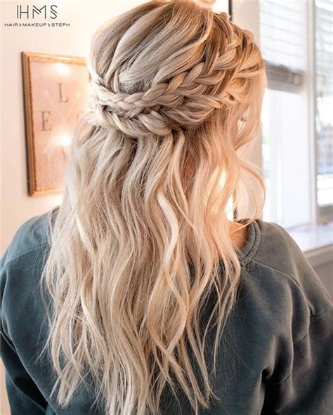 37 beautiful half up half down hairstyles for the modern