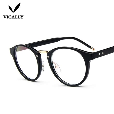 vintage eyeglasses optical spectacles glasses frame myopia round metal