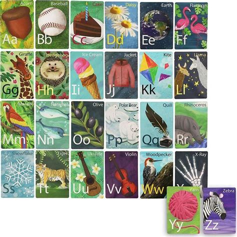 Alphabet Letter Bulletin Board Poster Cards For Classrooms 26 Pack