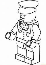 Lego Pages Policeman Coloring Dolls Toys sketch template