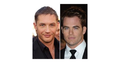 chris pine and tom hardy pictures popsugar love and sex