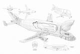 Airbus Beluga Cutaway Drawing Tags sketch template
