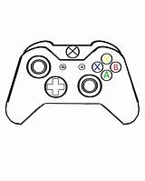 Xbox Controller Drawing Coloring Pages Game Ps4 Line Remote Games Template Console Sketch Logo Getdrawings Print Color Kids Printable Austin sketch template