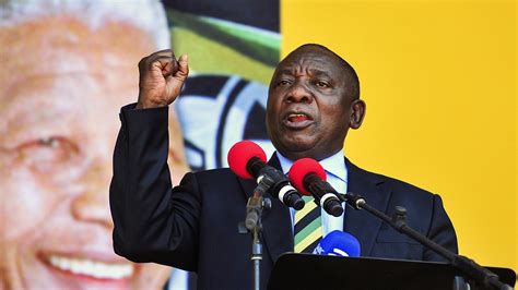 south africa elects cyril ramaphosa    president
