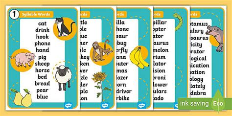 syllable posters teacher  twinkl