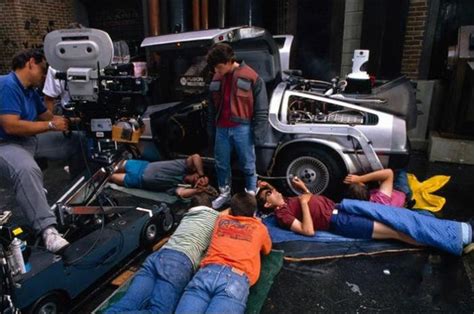 Amazing Back To The Future Behind The Scenes Photos Giant Freakin