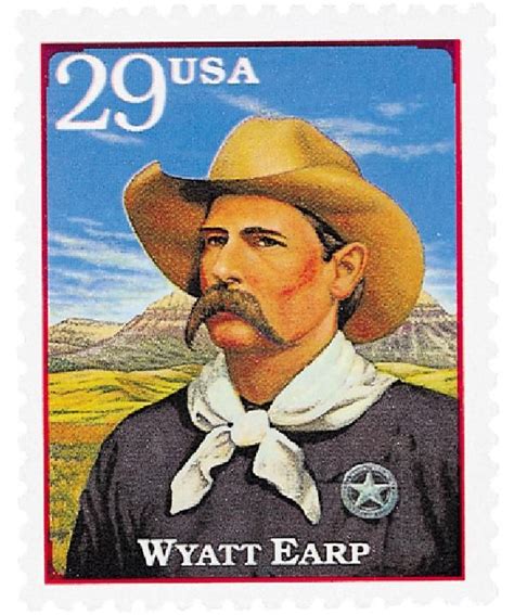 Death Of Wyatt Earp — Mystic Stamp Discovery Center Wyatt Earp Usa