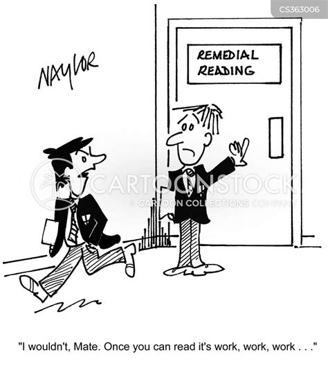 Remedial Reading Cartoons And Comics Funny Pictures From Cartoonstock