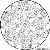 Coloring Pages Mandala Thanksgiving Getcolorings sketch template