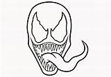 Venom Clipartmag Maschera Gratuita Ragno Uomo Raskrasil sketch template