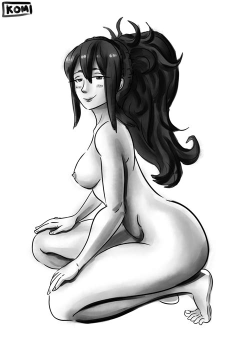 oboro pinup sketch by punishedkom hentai foundry