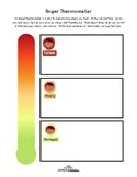 anger thermometer worksheets teaching resources tpt