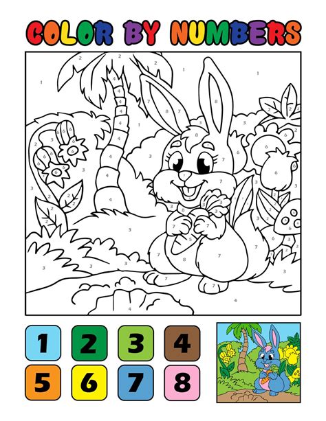 colour  numbers  kids kids colouring pages coloring etsy