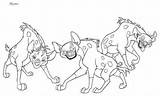 Lion Coloring Hyena Mewarnai Roi Kleurplaten Hienas Gambar Animasi Leeuwenkoning Bergerak Leone Colorare Banzai Shenzi Kleurplaat Hyenas Lionking sketch template