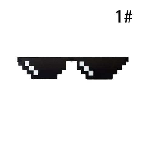 Deal With It Thug Life Shades Sunglasses Frameless Pixel Unisex
