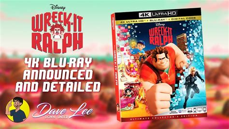 Wreck It Ralph 4k Blu Ray Announced And Detailed Youtube