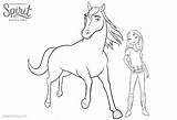 Spirit Pages Coloring Horse Riding Lucky Printable Color Kids Print Getcolorings Getdrawings Albanysinsanity sketch template