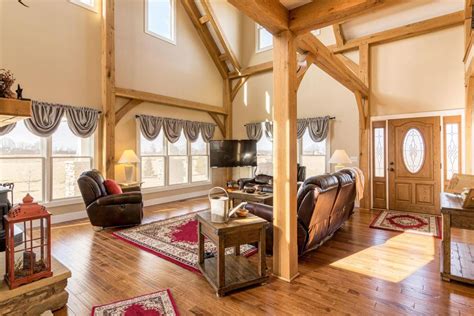 Custom Amish Timber Frame Home Ohio Luxury Homes