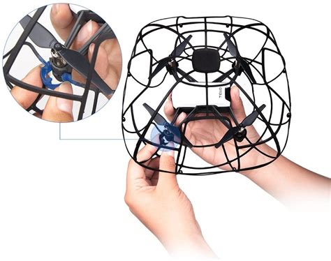pgytech  spherical protective cage propeller guard  dji tello drone light full protection