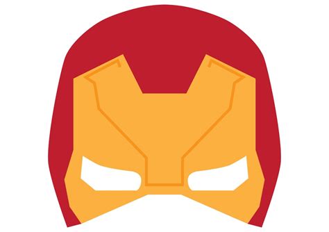 iron man printable mask