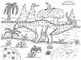 Matilda Dinosaur sketch template