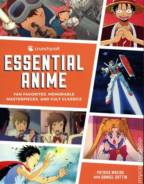 crunchyroll essential anime sc  running press comic books
