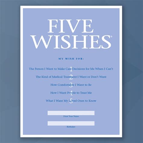living  downloadable  wishes printable version