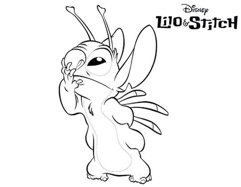 stitch coloring pages printable