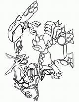 Pokemon Coloring Pages Colouring Groudon Library Clipart Gx sketch template