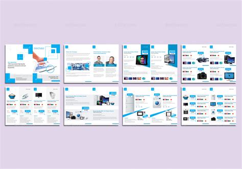 product catalog template word