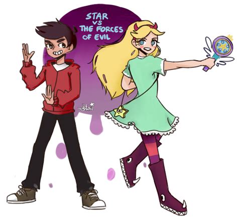 star butterfly and marco diaz by starcandyz on deviantart