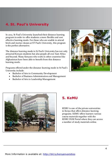 universities in kenya offering distance learning