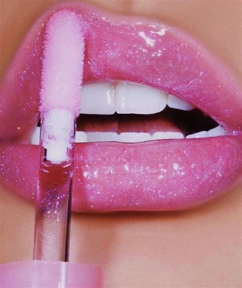 pin  sepha   makeup lip wallpaper hot pink lips pink lips