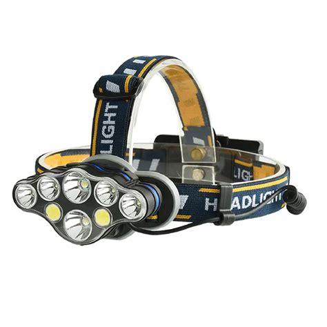kaigelin headlamp zoomable lm  head flashlight torch rechargeable head light forehead
