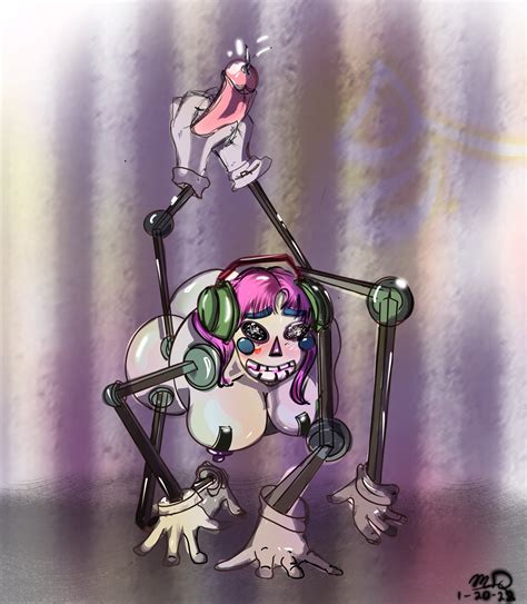 Rule 34 Anthro Breasts Cock Cum Dj Music Man Five Nights At Freddys