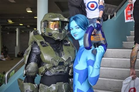 gears of halo master chief forever halo s cortana costume play photos