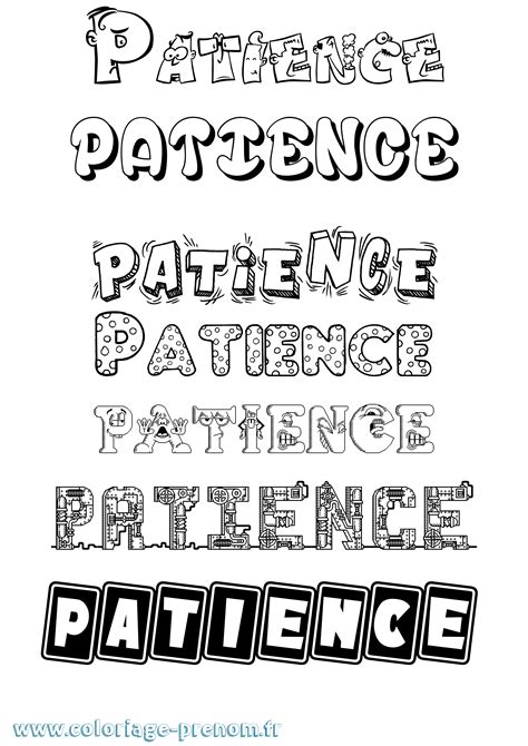 patience coloring pages png  file