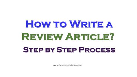 review article   write  review article