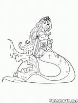Sirena Winx Merliah sketch template