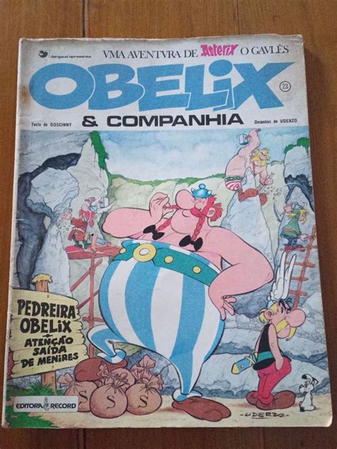 Revista Em Quadrinhos Obelix Livro Editora Record Usado 76356673 Enjoei