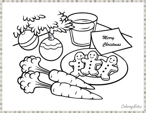 christmas cookie coloring pages   christmas coloring pages