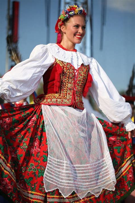 Regional Costume From Kraków Poland [source] Polish Folk Costumes